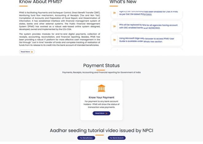 PFMS Role in Annual Union Government Accounts: Explained